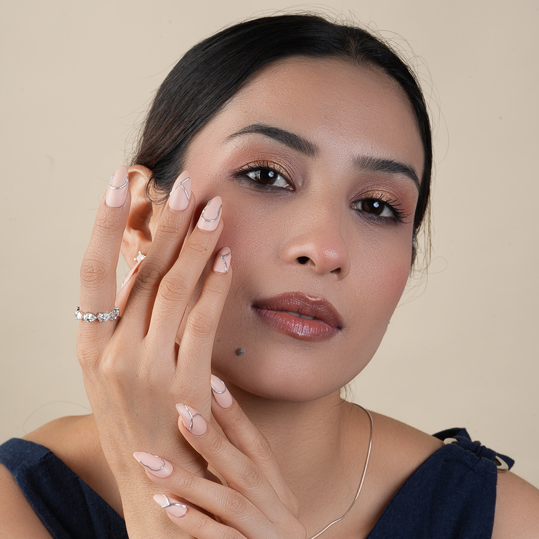 Heart & Cushion Duo Lab Grown Diamond Engagement Ring