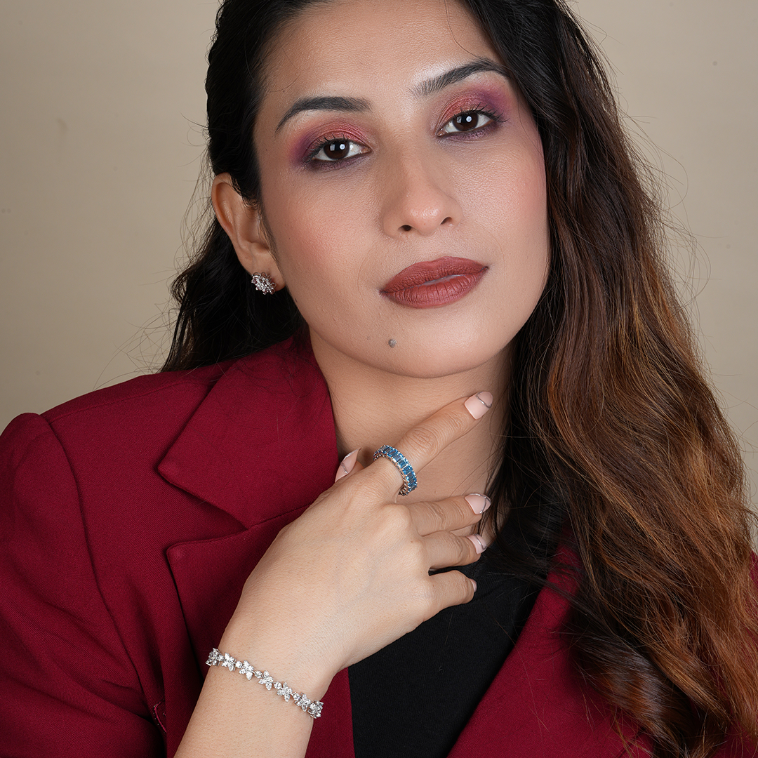 Party Wear Pear & Marquise Cut Lab-Grown Diamond Tennis Bracelet